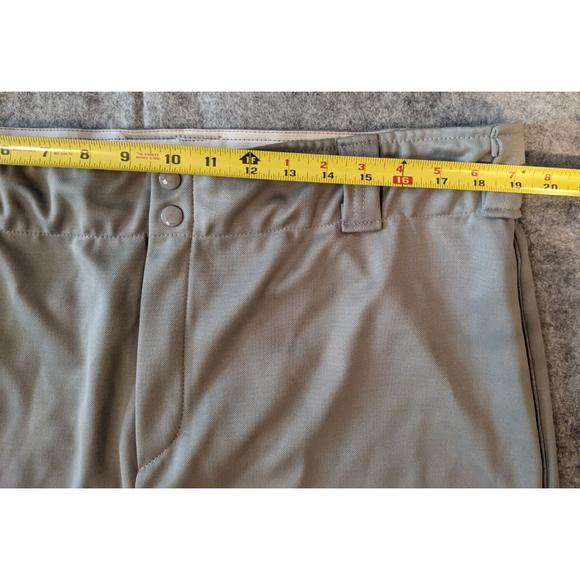 KROWN Baseball Softball Pants Men's XL Gray USA Knickers Stretch Waist Sports - Picture 4 of 12